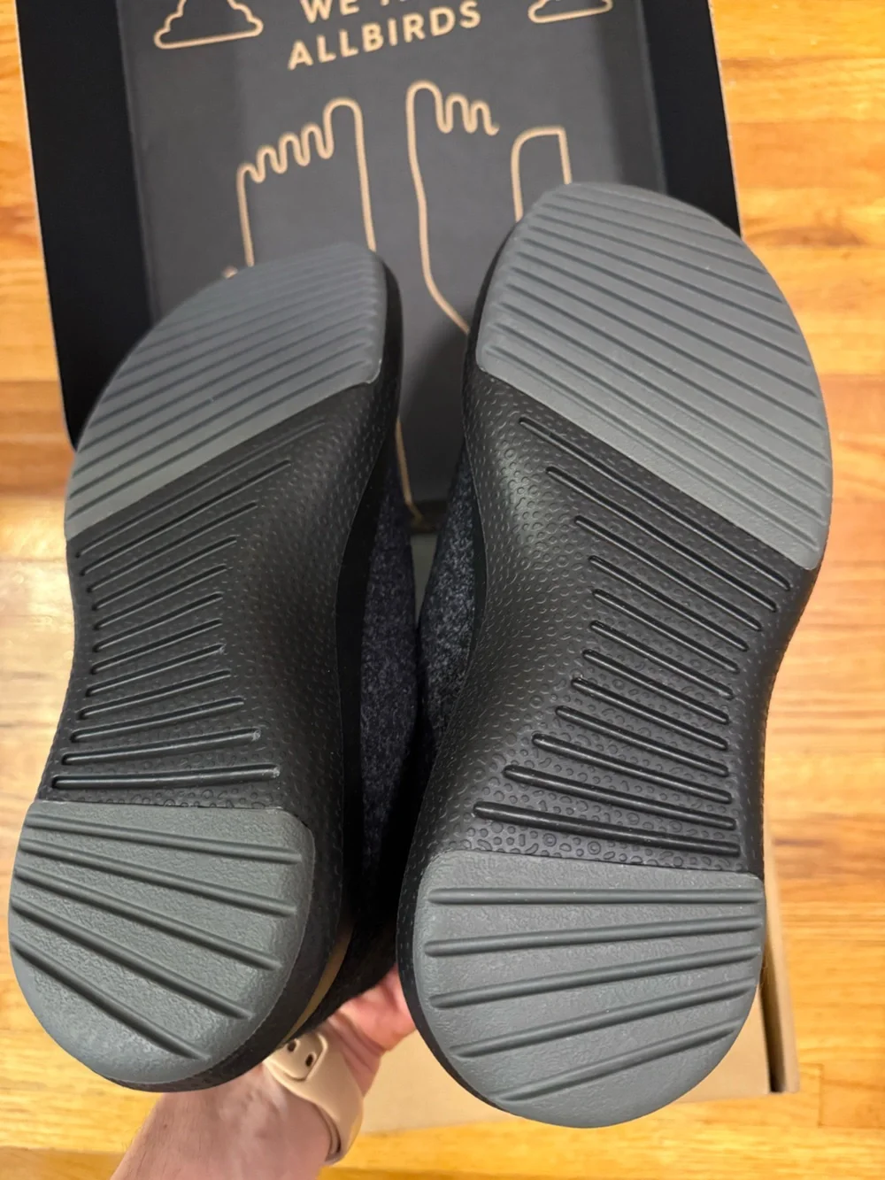 Allbirds Wool Runner-Up Mizzle 2 in Natural Black